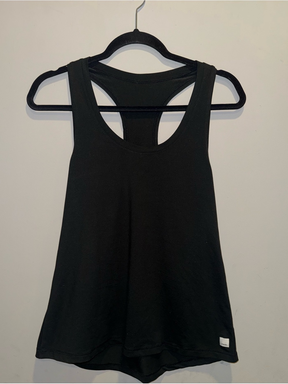 Vuori Black Racerback Tank